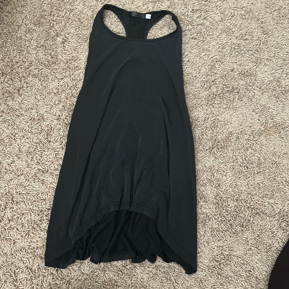 Black tank top